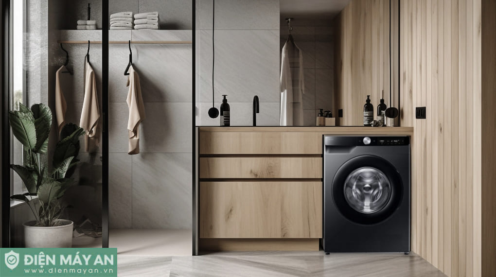 Máy giặt Samsung AI EcoBubble Inverter 12 kg WW12CG604DLBSV